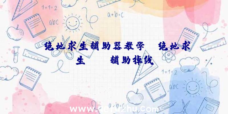 「绝地求生辅助器教学」|绝地求生pubg辅助掉线